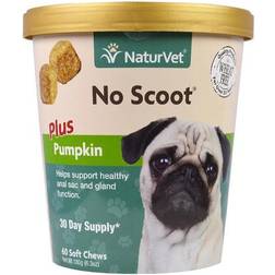 NaturVet NaturVet No Scoot plus Pumpkin 60 Soft Chews