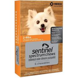 Sentinel Spectrum Chews 2-8lbs 6 Count
