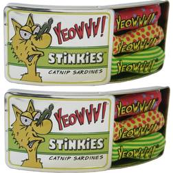 Yeowww Catnip Stinkies Sardines 3 Pcs in Ash 60gr