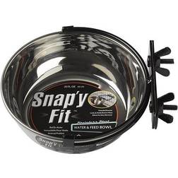 Midwest Snap'y Fit Water and Feed Bowl