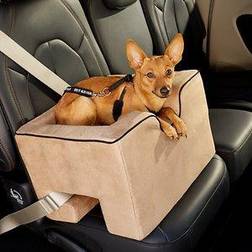 Gear Booster Pet Car Seat Medium Tan Tan