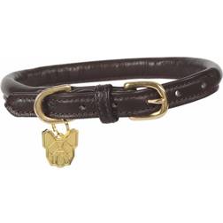 Digby & Fox Rolled Leather Dog Collar X Small