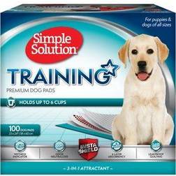 Simple Solution Dog Training Pads, Count of 100, 100 CT