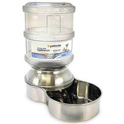 Petmate Stainless Steel Replendish Waterer 1-Gal