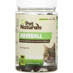 Pet Naturals Hårboll För Katter Med Omega 3 160 Tugglor