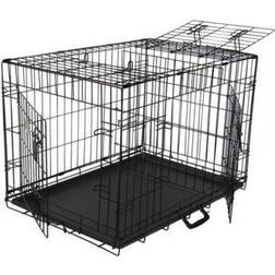 Go Pet Club 3 Door Foldable Metal Dog Crate, X X