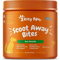 Zesty Paws Scoot Away Bites for Dogs 90 Chews