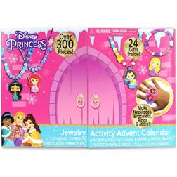 Disney Princess Jewelry Activity Advent Calendar 24 Gifts Inside, 351 Pieces