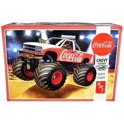 Amt Skill 2 Model Kit Chevrolet Silverado Monster Truck "Coca-Cola" 1/25 Scale Model