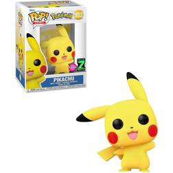 Pokémon Pikachu Waving Flocked Pop esclusivo per gli Stati Uniti! Vinile