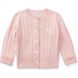 Polo Ralph Lauren Cable Knit Cotton Cardigan, 3-12