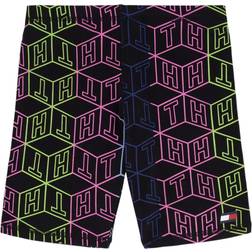 Tommy Hilfiger Big Girls Rainbow Geo Bike Shorts Female