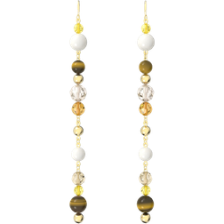 Swarovski Somnia Earrings - Gold/White/Multicolour