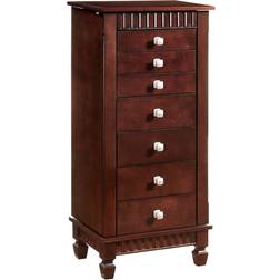 Powell Joslyn Jewellery Armoire - Merlot