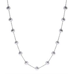 Effy Cultured Freshwater Necklace - Silver/Pearls