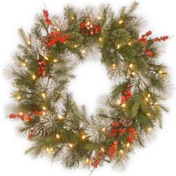 National Tree Company Wintry Berry Decoration 30"