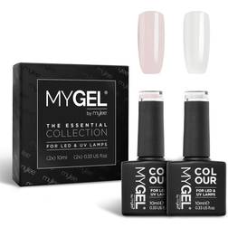 Mylee French Manicure Duo Gel Polish 10ml 2-pack