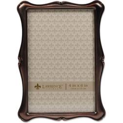 Lawrence Frames Oil Rubbed Bronze Romance Picture Frame 4" x 6" Photo Frame