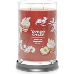 Yankee Candle Signature Large Sugared Cinnamon Apple Tumbler Unisex Scented Candle