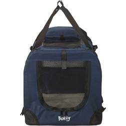 Bunty (Small, Dark Blue) Dog Cat Rabbit Puppy Carrier Crate Bed
