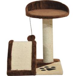 Pawhut Cat Tree Scratching Playpen