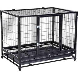 Pawhut Dog Cage 760x1090x870mm 76x87cm