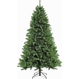 Puleo International Unlit Noble Green Christmas Tree 90"