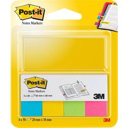 Post-it Post-it Haftstreifen Page Mark 670-4U 20x38mm farbig 4 St./Pa