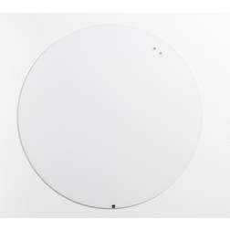 Naga magnetisk glastavle, Ø100 cm, pure white