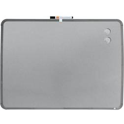 Nobo Small Magnetic Whiteboard Slim Silver Frame 58x43cm