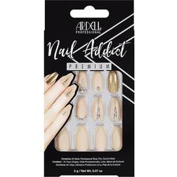 Ardell Nail Addict Nude Jeweled 1 U