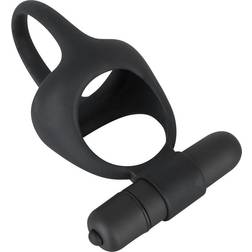 Black Velvets Black Velvets Vibrating cock & ball ring