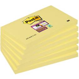 3M Post-it Notes SuperSticky Gul 76x127