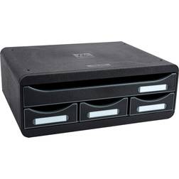 Exacompta Cassettiera Toolbox 27 x 35.5 x 13.5 cm 4 Cassetti