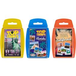 Top Trumps Usa Destinations Bundle Quiz Game Set, 30 Pieces