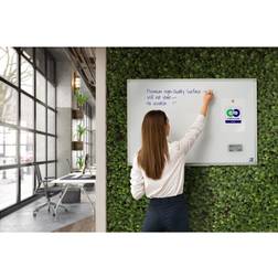 Bi-Office Earth-It Magnetic Enamel Whiteboard Aluminium Frame