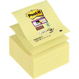 3M Post-it SS Z-Notes 101x101 mm Linjeret Gul