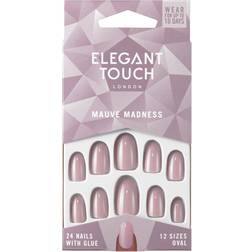 Elegant Touch Mauve Madness Nails