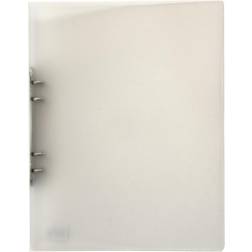 Staples Ringpärm Plast A4 Transparent Vit