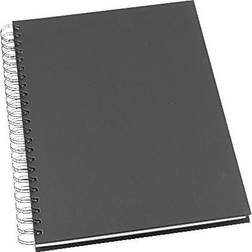 Grieg Notesbog Design spiral A4 linjeret sort 7045142660906