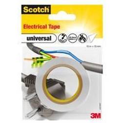 3M Elektriker tape 15mmx10m hvid