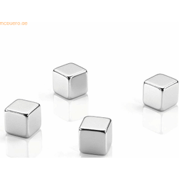 Dahle Magnet T/Glastavle StÃ¥l Kubus Pk. A 4 Stk
