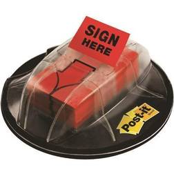 Post-it Post-it Index Tabs Sign Here (Pack of 200) Red