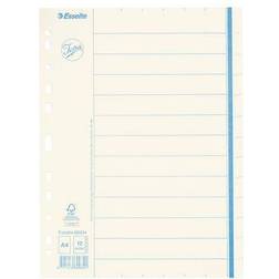 Jopa Pappersregister Esselte Otryckt A4 12-Flik