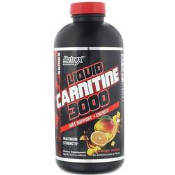 Nutrex Research Liquid Carnitine 3000, Orange Mango, 16 fl oz (480 ml)