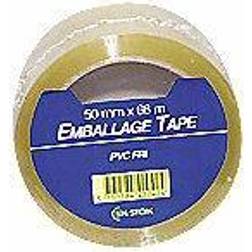 STōK Emballagetape Klar 50 mm rulle 66 meter
