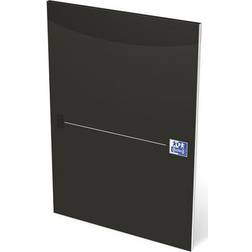 Oxford Notesblok Office Essentials, sort, toplimet A4, kvadreret