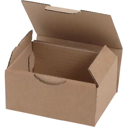 Staples Caja postal kraft natural canal simple Alt. 13 x An 22 x Fon. 35 cm