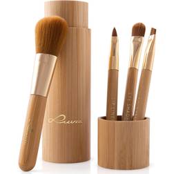 Luvia Travel Bamboo Brush Set