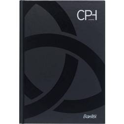 Bantex CPH A5 linjeret notesbog sort